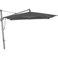 Glatz Sombrano 3 x 3m Square Class 2 Parasol (base not included) - Stone Grey, Grey