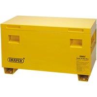 Draper Contractors Secure Storage Box 120x60x60cm - Yellow, Yellow