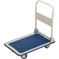 Draper 150kg Platform Trolley with Folding Handle (630mm x 480mm x 850mm), Black