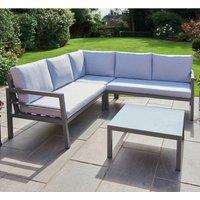 Greenhurst Oakley Corner Sofa Set - Grey, Grey