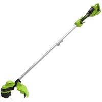 Greenworks 48V Cordless 33cm Brushless Line Trimmer (tool only), Black