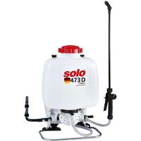 Solo 473 Classic Diaphragm Pump 10 Litre Backpack Sprayer, White
