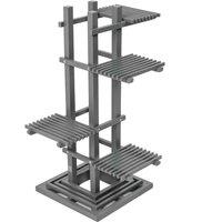 Florenity Grigio Plant Stand - Grey, Grey