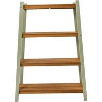 Florenity Verdi Plant Shelf - Natural/Green, Brown