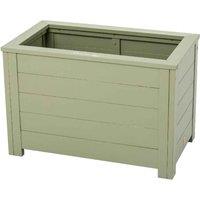 Florenity Verdi 35x60cm Rectangular Planter - Green, Green