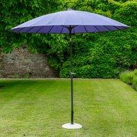 Garden Must Haves Norfolk Collection Geisha 2.7m Parasol (base not included) - Purple, Purple