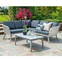 Norfolk Leisure Norfolk Collection Chedworth Outdoor Corner Lounge Set - Grey, Grey