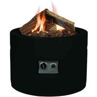 Happy Cocooning Round Cocoon Fire Pit - Black, Black