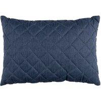 Handpicked Norfolk Collection Titchwell Rectangular Scatter Cushion - Dark Blue, Blue