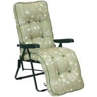 Glendale Deluxe Renaissance Sage Relaxer Chair - Green, Green