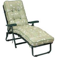 Glendale Deluxe Renaissance Sage Sunbed - Green, Green