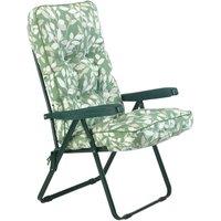 Glendale Deluxe Cotswold Leaf Recliner Chair - Green, Green