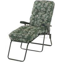Glendale Deluxe Aspen Leaf Lounger Chair - Green, Green