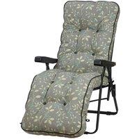 Glendale Deluxe Country Teal Relaxer Chair - Grey, Grey
