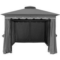 Glendale Monaco 4x3m Gazebo - Grey