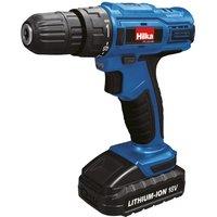 Hilka 18V Li-ion Cordless Drill/Driver with 50 Accessories