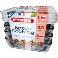 Pyrex Cook & Freeze 4-piece Set - 1.5L
