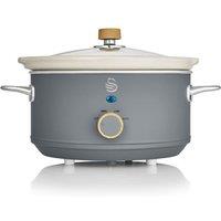 Swan SF17021GRYN Nordic 3.5L Slow Cooker - Grey