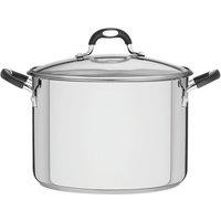 Tramontina 30cm Stock Pot - Stainless Steel, Silver