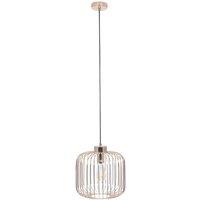 French Gold Metal Wire Pendant, Silver