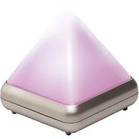 Lifemax Soothing Sounds Pyramid Mood Light, Silver
