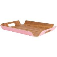 Summerhouse Medium Willow Tray - Candy Pink, Pink