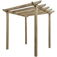 Rowlinson Traditional Pergola, Brown