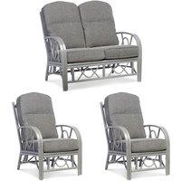 Desser Bali Grey 2 Seater Suite, Grey