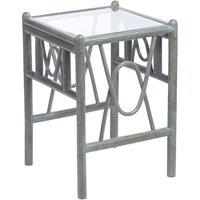 Desser Bali Grey Lamp Table, Grey