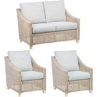Desser Dijon 2 Seater Suite, Brown