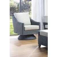 Desser Dijon Grey Swivel Chair, Grey