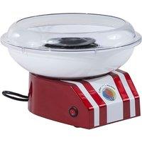 HOMCOM 800-020 Professional Candy Floss Machine - Red, Red
