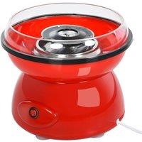 HOMCOM 800-060RD 450W Electric Candyfloss Machine Kit - Red, Red