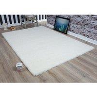 Smart Living Shaggy Rug 120 X 170cm Cream