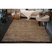 Smart Living Shaggy Rug 60 X 220cm Dark Beige, Brown