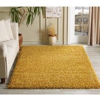 Smart Living Shaggy Rug 60 X 220cm Ochre, Yellow