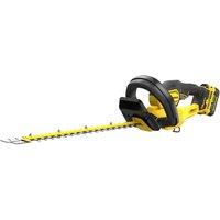 Stanley FatMax V20 18v Cordless 55cm Hedge Trimmer, Yellow