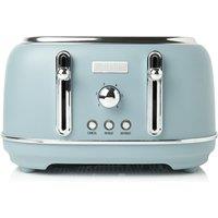 Haden 197245 Highclere 1630W 4 Slice Toaster - Pool Blue, Blue