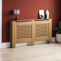 Vida Designs Milton Radiator Cover Unfinished Large, Brown
