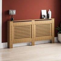Vida Designs Milton Radiator Cover Unfinished Extra Large, Brown