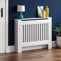 Vida Designs Chelsea Radiator Cover White Medium, White