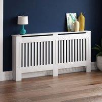 Vida Designs Chelsea Radiator Cover White Extra Large, White