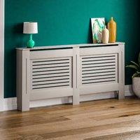 Vida Designs Milton Radiator Cover Grey Large, Grey