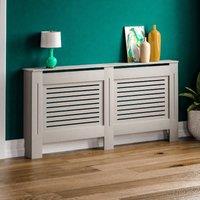 Vida Designs Milton Radiator Cover Grey Extra Large, Grey