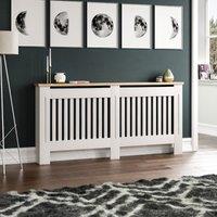 Vida Designs Arlington Radiator Cover White Extra Large, White