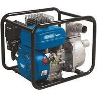 Draper Petrol Water Pump - 4.8HP, Blue