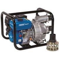 Draper Petrol Trash Water Pump -7HP, Blue