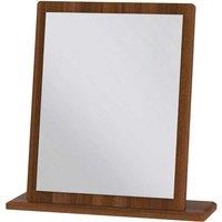 Ready Assembled Coventry Small Mirror Noche Walnut, Brown