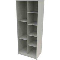 Ready Assembled Indices Tall Shelf Unit Kaschmir Gloss, Cream