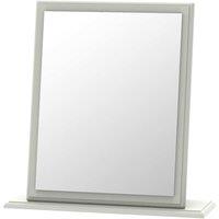 Ready Assembled Lisbon Small Mirror Ash, Cream